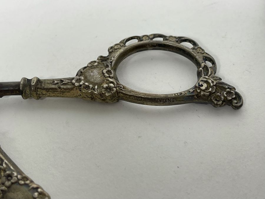 Vintage Sterling Silver Handled Sewing Supplies [Photo 3]