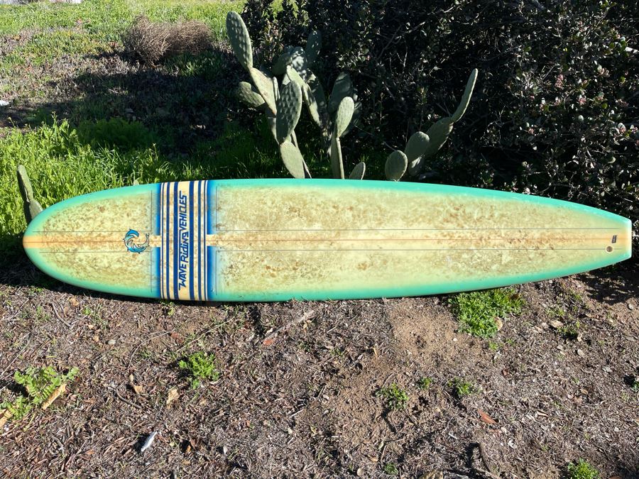 Wave Riding Vehicles Longboard Surfboard Shaped By Mike Hamil Surf Designs [Photo 2]