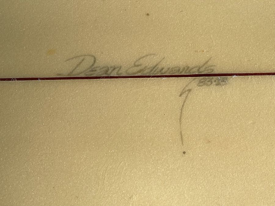 Vintage Eighties Natural Progession Fish Surfboard Shaped By Dean Edwards 195cm 6'4' [Photo 8]