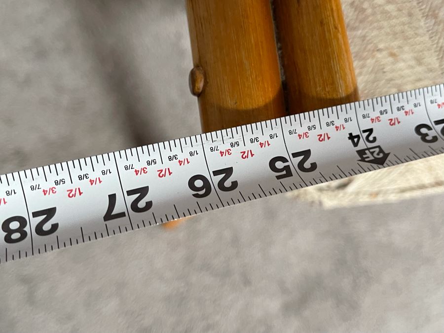 Vintage Bamboo / Rattan Armchair 26W X 26D X 45H [Photo 6]