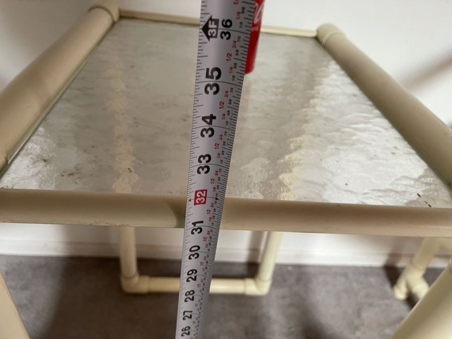 Outdoor Furniture Set With Pair Of Bar Height Armchairs 23.5W X 32D X 49H And Side Table 21W X 17D X 32H [Photo 12]