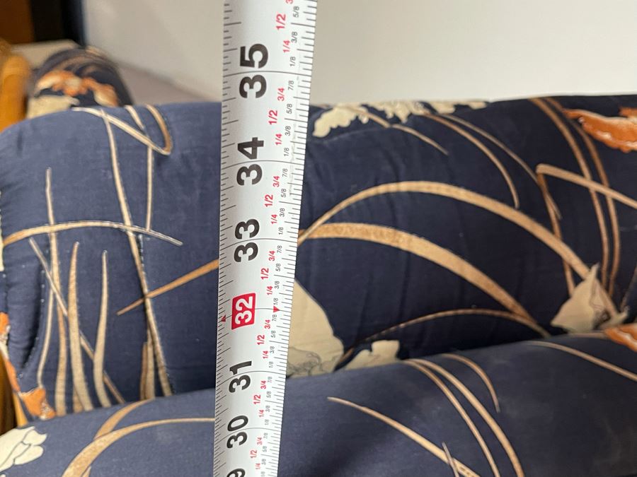 Vintage Bamboo / Rattan Loveseat Sofa 51W X 35D X 30H [Photo 6]