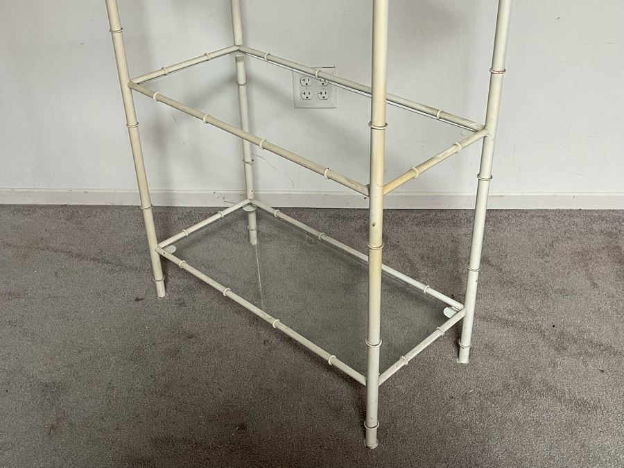Vintage Metal Etagere Bookcase 30W X 13D X 59H [Photo 5]