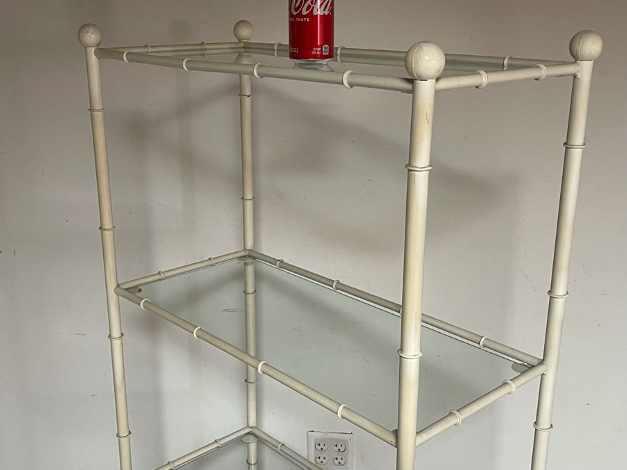Vintage Metal Etagere Bookcase 30W X 13D X 59H [Photo 6]