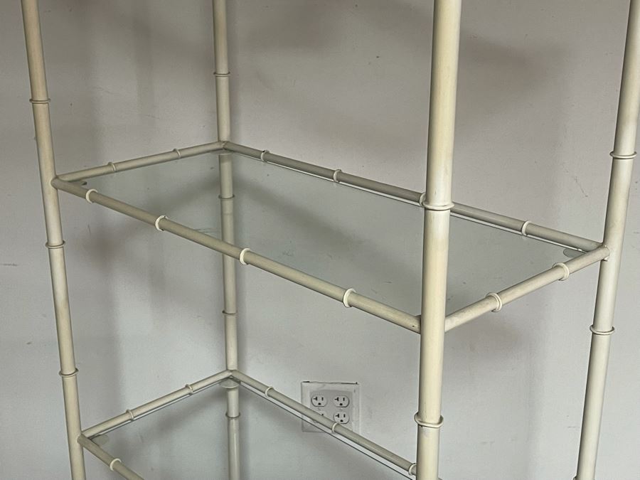 Vintage Metal Etagere Bookcase 30W X 13D X 59H [Photo 4]