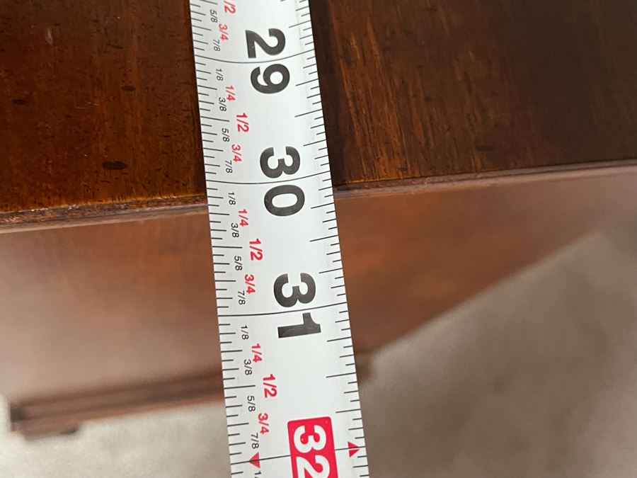 Vintage Chinoiserie Cabinet Side Table 30W X 14D X 30H [Photo 7]