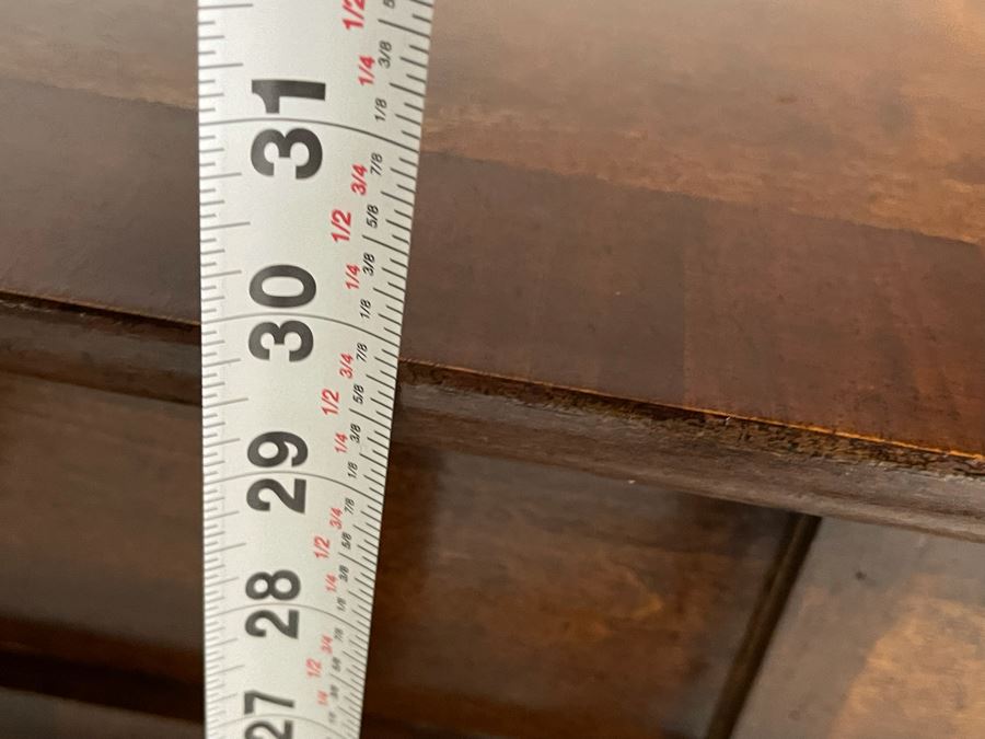 Vintage Chinoiserie Cabinet Side Table 30W X 14D X 30H [Photo 9]