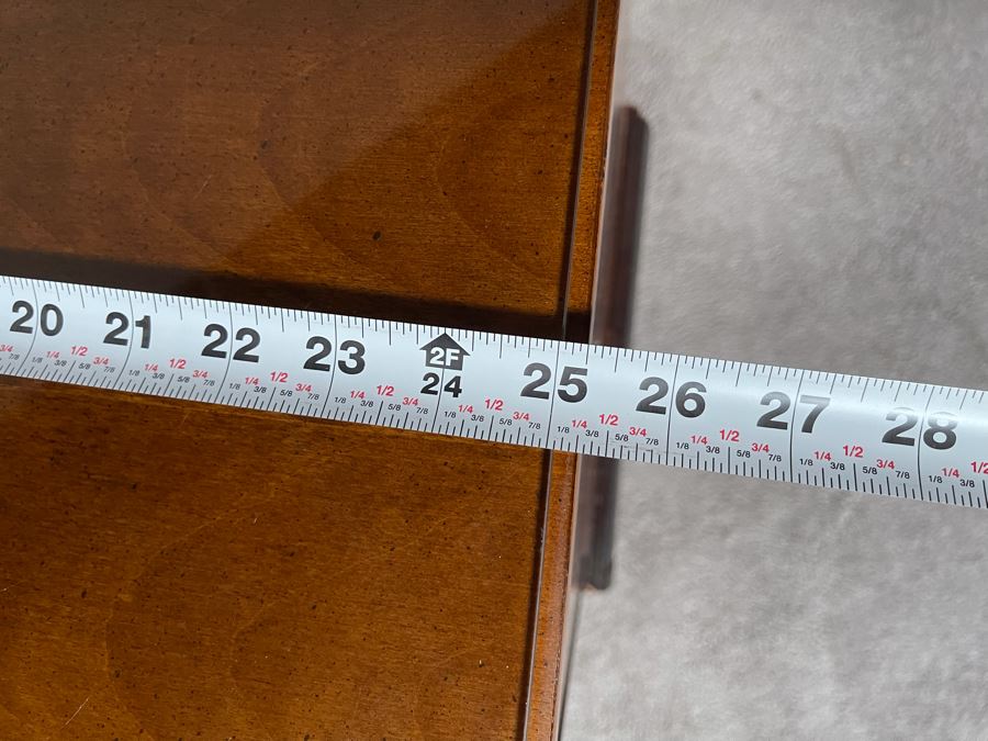 Pair Of Bassett Chinoiserie Side Tables 25W X 15D X 23H [Photo 7]