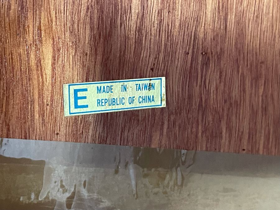 Wooden Bamboo Motif Wall Mirror 41 X 29.5 [Photo 7]