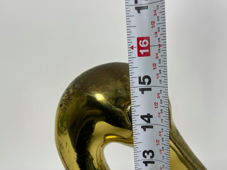 Large Brass Pelican 15.5H [Photo 6]