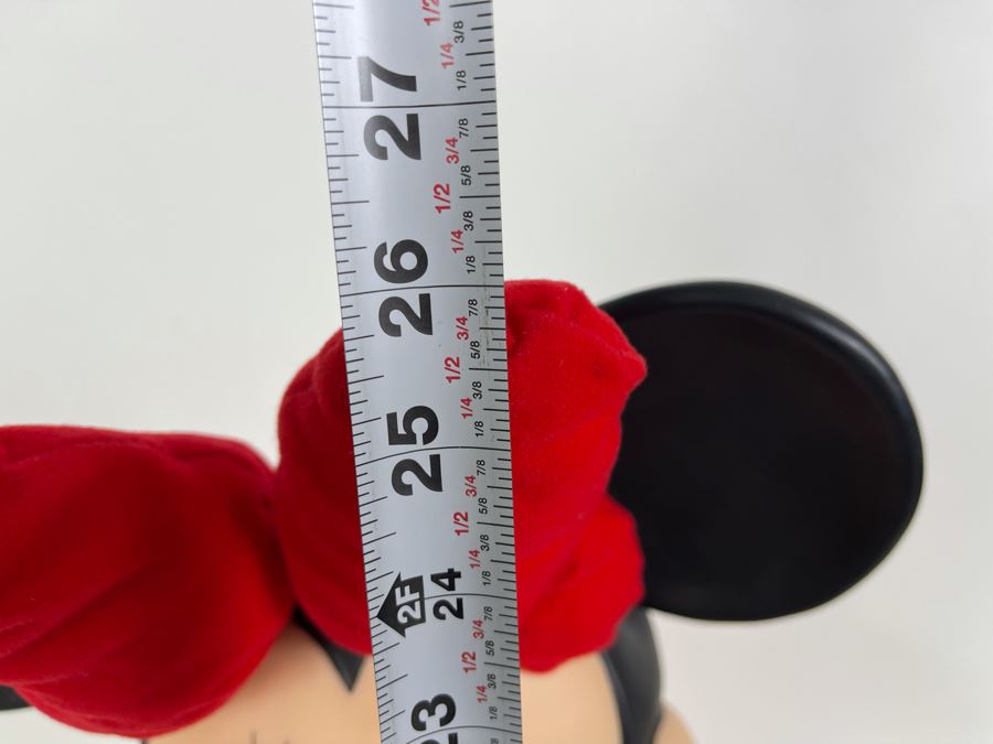 Animated Minnie Mouse Figure By Mickey Unlimited Titled Santa's Best 26H [Photo 8]
