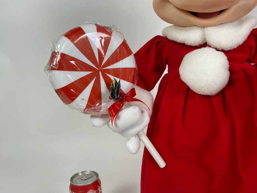 Animated Minnie Mouse Figure By Mickey Unlimited Titled Santa's Best 26H [Photo 5]