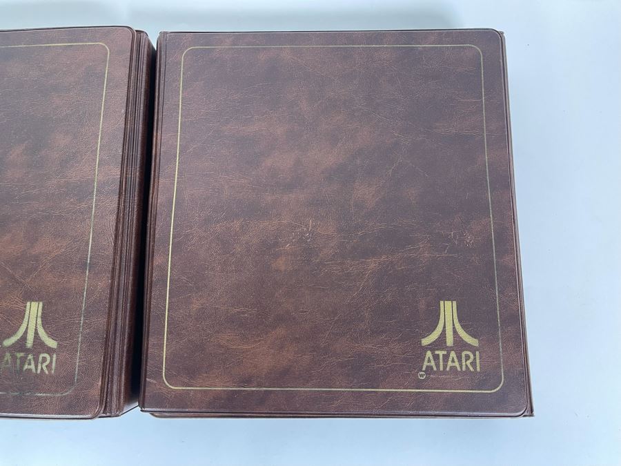 Collection Of Original ATARI 2600 Video Game Cartridges (Some With Original Game Instructions) Plus Pair Of Original ATARI Game Cartridge Storage Cases [Photo 22]