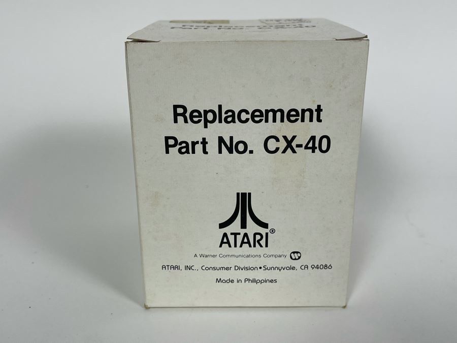 Original New Old Stock ATARI Joystick With Original Box Part No CX-40 [Photo 3]