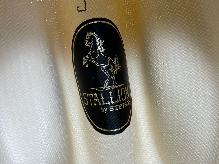 Stallion By Stetson Men's Straw Cowboy Hat Size 56/7 [Photo 12]