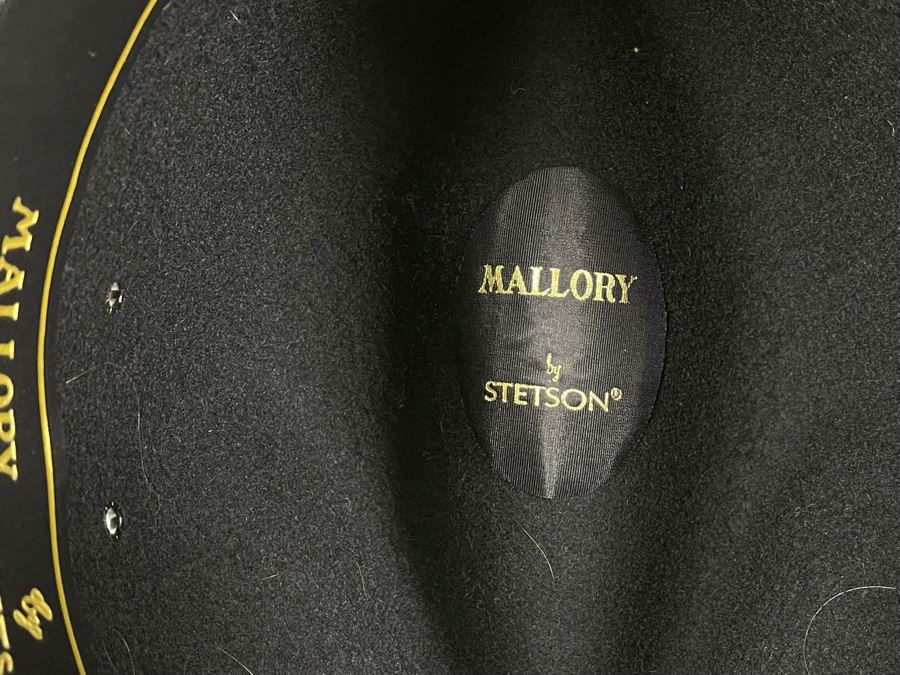 Women's Wool Hat Mallory By Stetson Size Medium 7 [Photo 8]