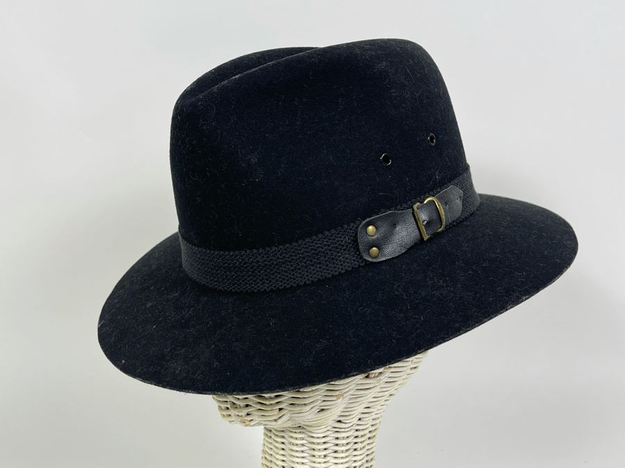 Women's Wool Hat Mallory By Stetson Size Medium 7 [Photo 2]