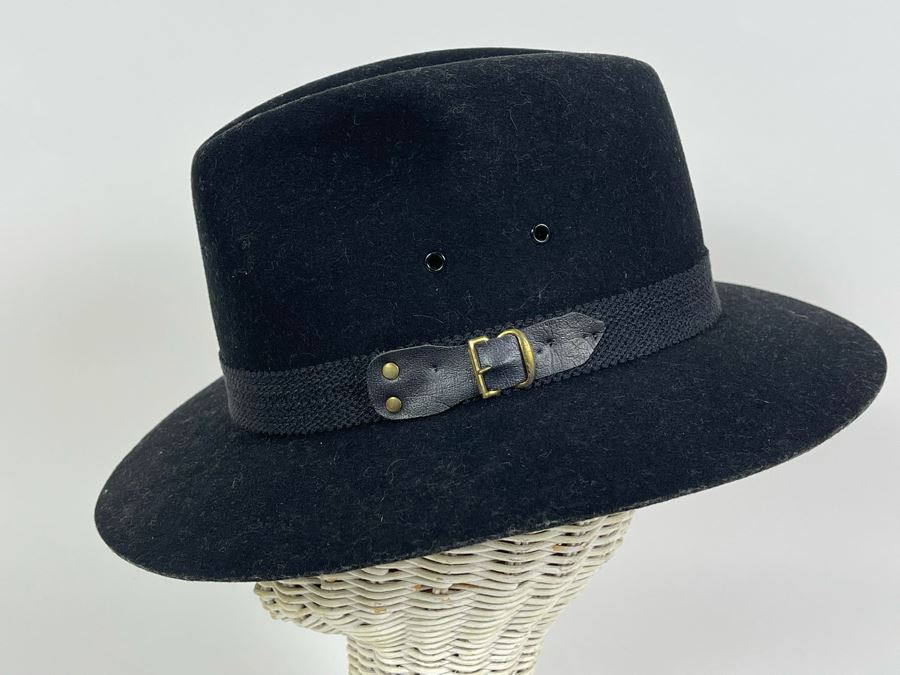 Women's Wool Hat Mallory By Stetson Size Medium 7 [Photo 4]