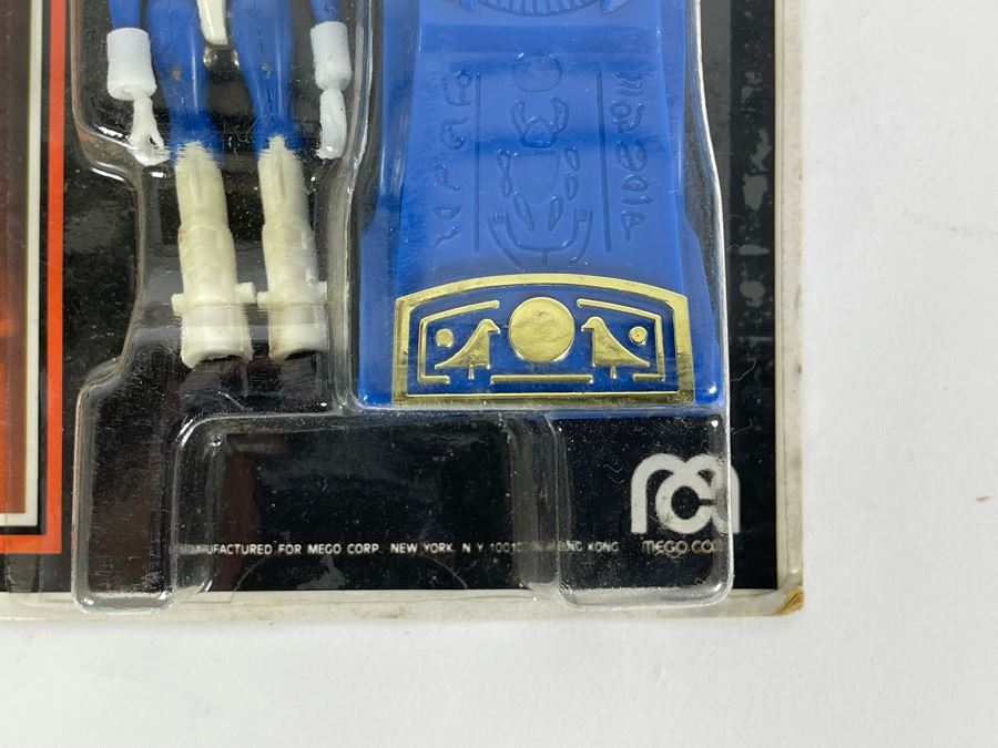 New On Card Vintage 1977 MEGO Micronauts Pharoid With Time Chamber Action Figure 8H [Photo 5]