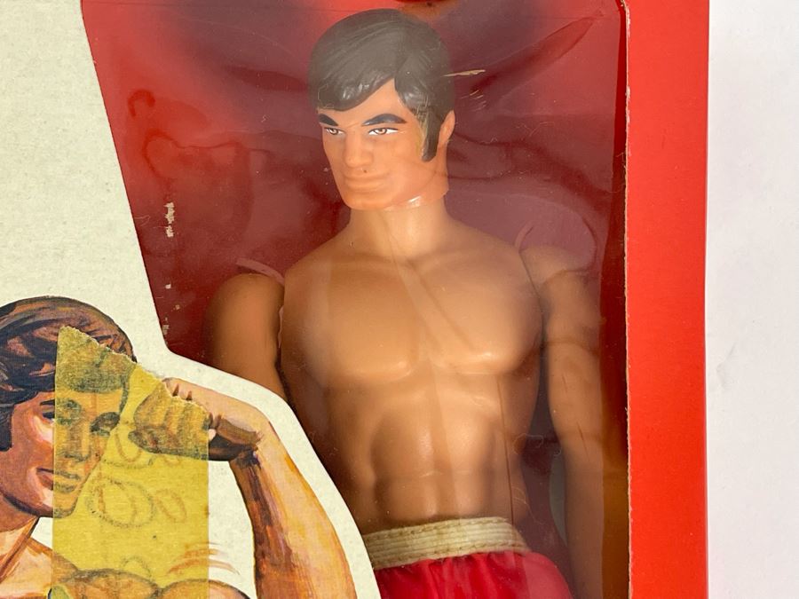 New In Box Vintage 1972 Mattel Big Jim Action Figure No. 4332 (Rubber Band Inside Box That Holds Action Figure Has Broken) 10.5H [Photo 4]