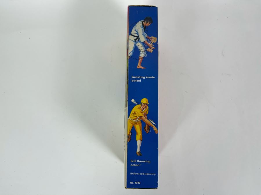 New In Box Vintage 1972 Mattel Big Jim Action Figure No. 4332 (Rubber Band Inside Box That Holds Action Figure Has Broken) 10.5H [Photo 12]