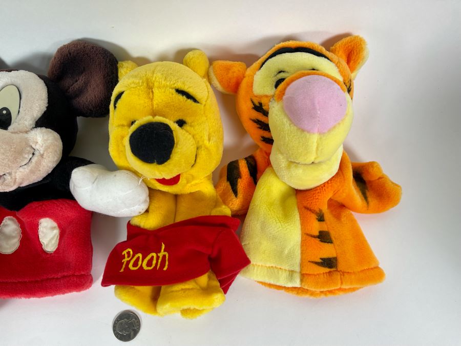 Colletion Of Disney Hand Puppets From Mattel And Applause [Photo 4]