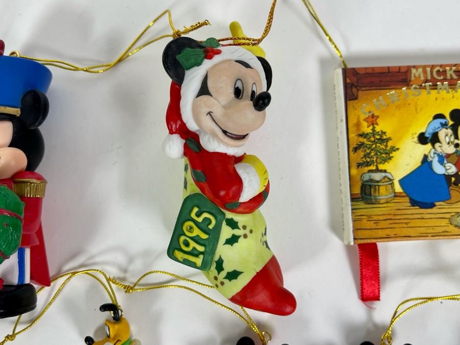 Collection Of Disney Mickey Mouse, Minnie Mouse And Pluto Christmas Ornaments [Photo 4]