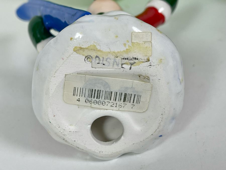 Pair Of Vintage Disneyland Mickey Mouse And Minnie Mouse Plush Toys, Dr. Seuss The Grinch Plush Toy And Mickey Mouse Figurine [Photo 10]