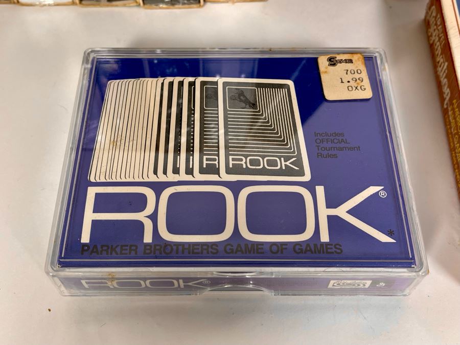 Collection Of New Old Stock Games Including Magnetic Chinese Checkers, Magnetic Backgammon, Magentic Chess & Checkers, Jumbo Tiddledy Winks, Rook & Travel Aggravation [Photo 10]