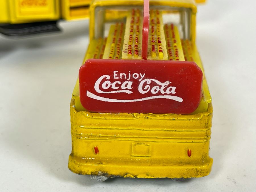 Pair Of Toy Coca-Cola Delivery Trucks By Siku And Vintage Coca-Cola Bottling Plant Ephemera [Photo 7]
