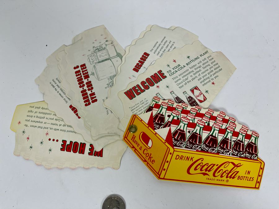 Pair Of Toy Coca-Cola Delivery Trucks By Siku And Vintage Coca-Cola Bottling Plant Ephemera [Photo 12]