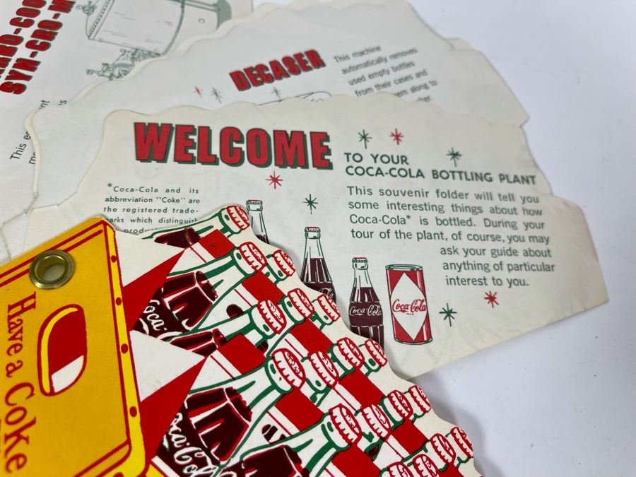 Pair Of Toy Coca-Cola Delivery Trucks By Siku And Vintage Coca-Cola Bottling Plant Ephemera [Photo 14]