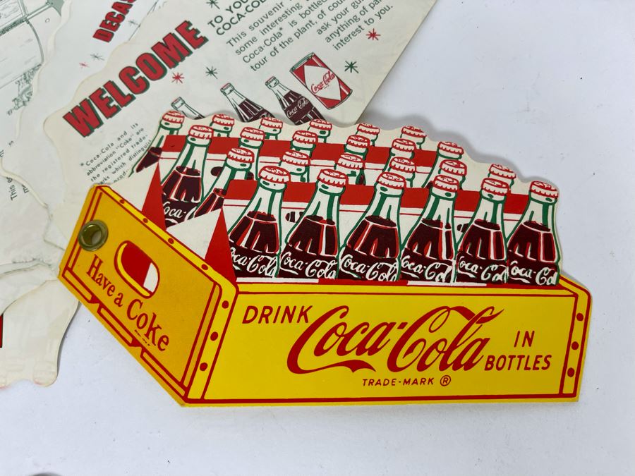 Pair Of Toy Coca-Cola Delivery Trucks By Siku And Vintage Coca-Cola Bottling Plant Ephemera [Photo 13]