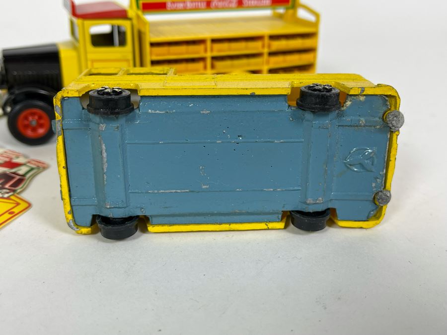 Pair Of Toy Coca-Cola Delivery Trucks By Siku And Vintage Coca-Cola Bottling Plant Ephemera [Photo 5]