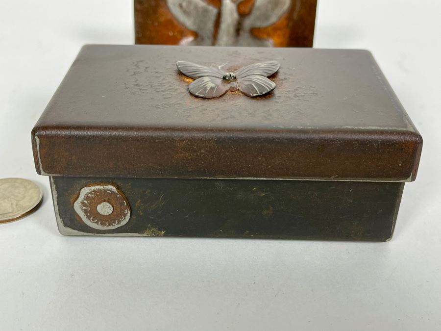 Jan Barboglio Handmade Metal The Giving Box 4W X 2.5D X 1.5H [Photo 3]