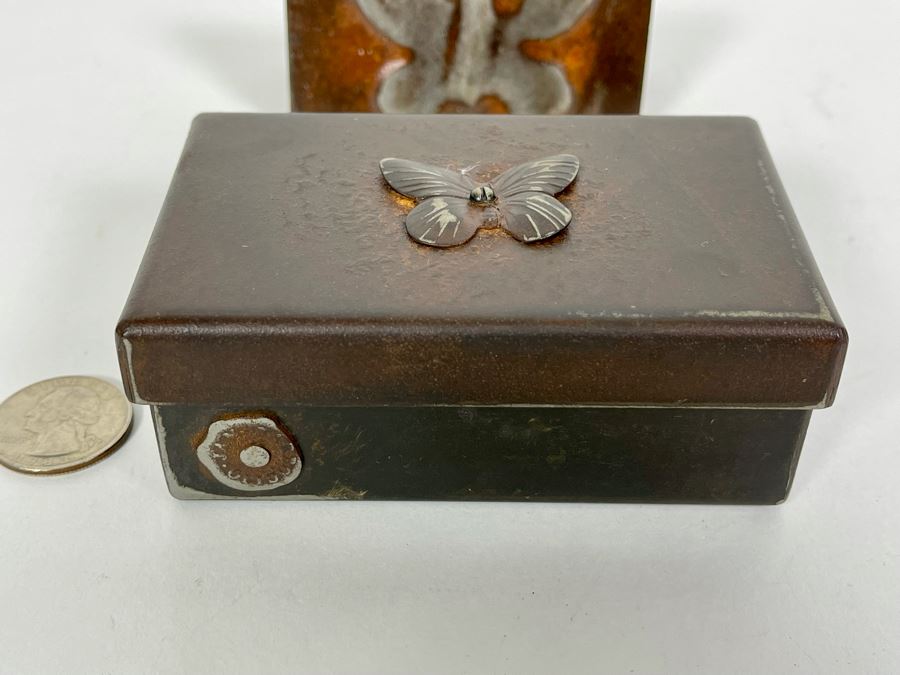 Jan Barboglio Handmade Metal The Giving Box 4W X 2.5D X 1.5H [Photo 2]