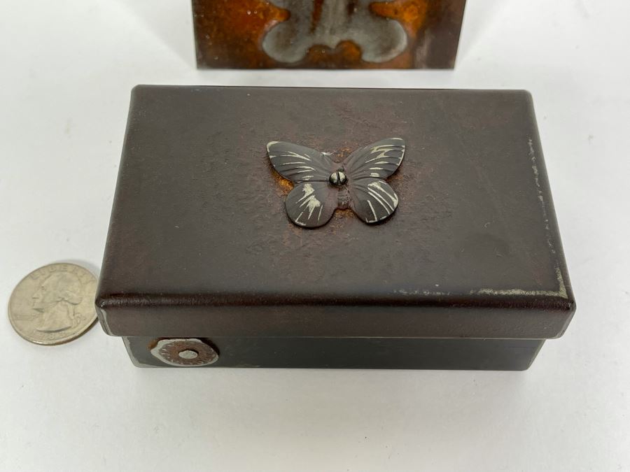 Jan Barboglio Handmade Metal The Giving Box 4W X 2.5D X 1.5H [Photo 4]