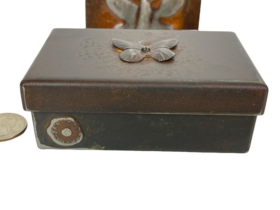 Jan Barboglio Handmade Metal The Giving Box 4W X 2.5D X 1.5H [Photo 1]