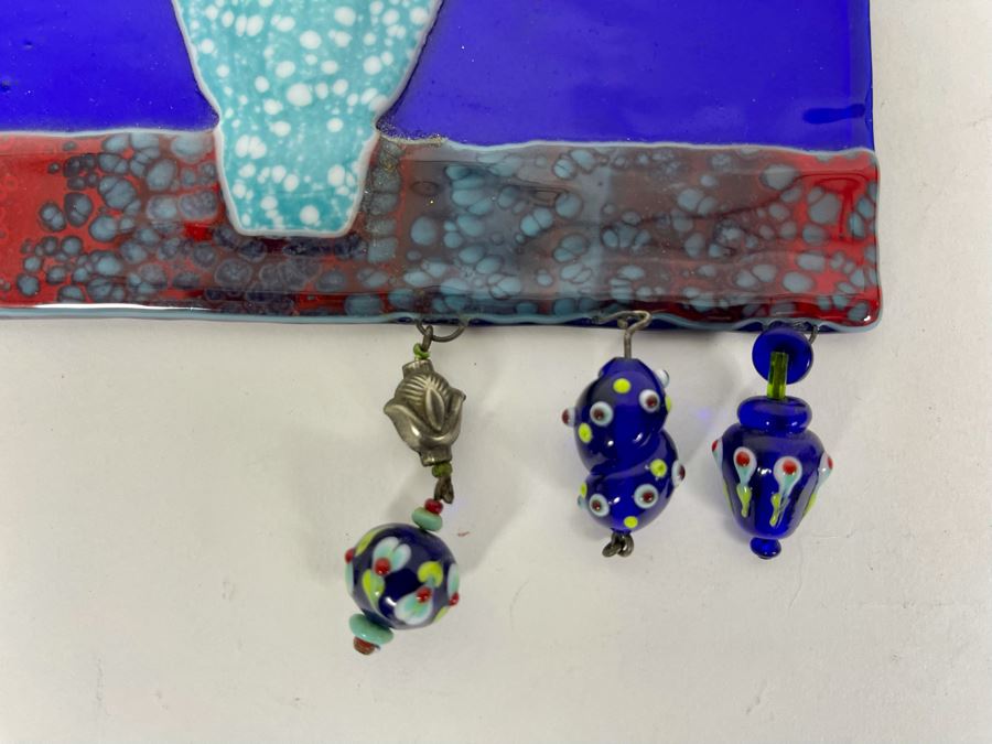 Handmade Signed Studio Glass Piece 6 X 7 [Photo 5]