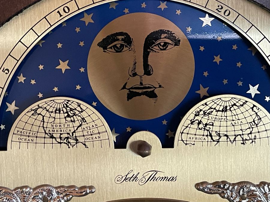 Seth Thomas Grandfather Clock 20W X 10D X 75H [Photo 10]