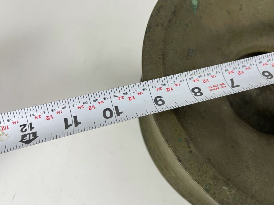 Vintage Brass Spitoon 9W X 3.5H [Photo 7]