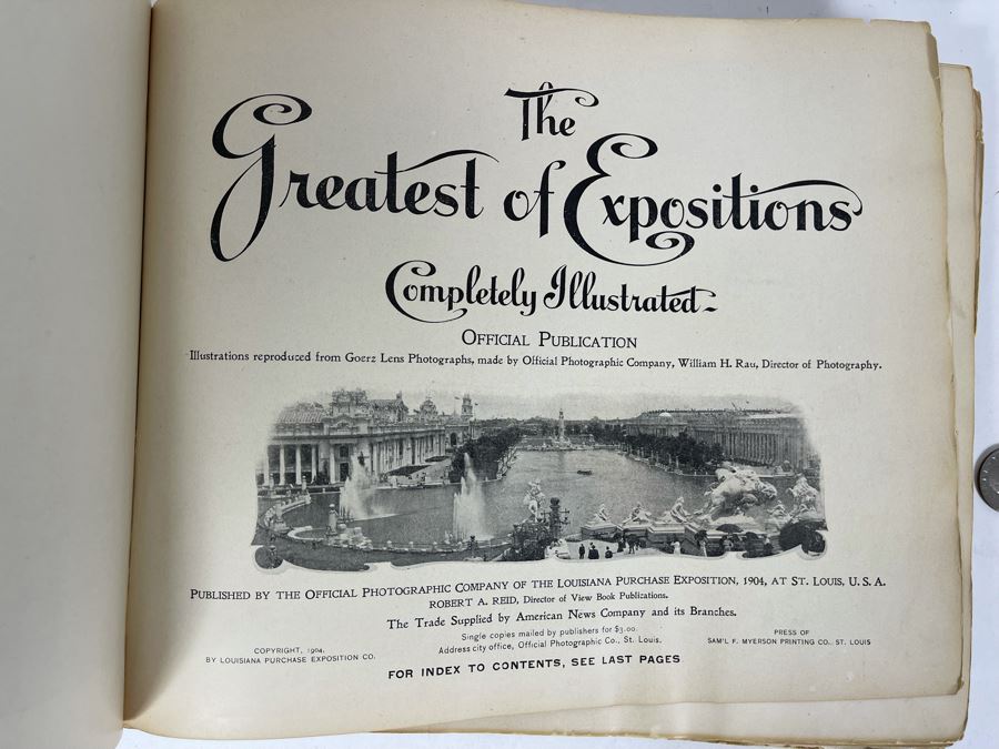 Antique 1904 Book The Greatest Of Expositions Completely Illustrated The Louisiana Purchase Exposition [Photo 6]