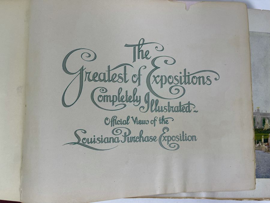 Antique 1904 Book The Greatest Of Expositions Completely Illustrated The Louisiana Purchase Exposition [Photo 4]
