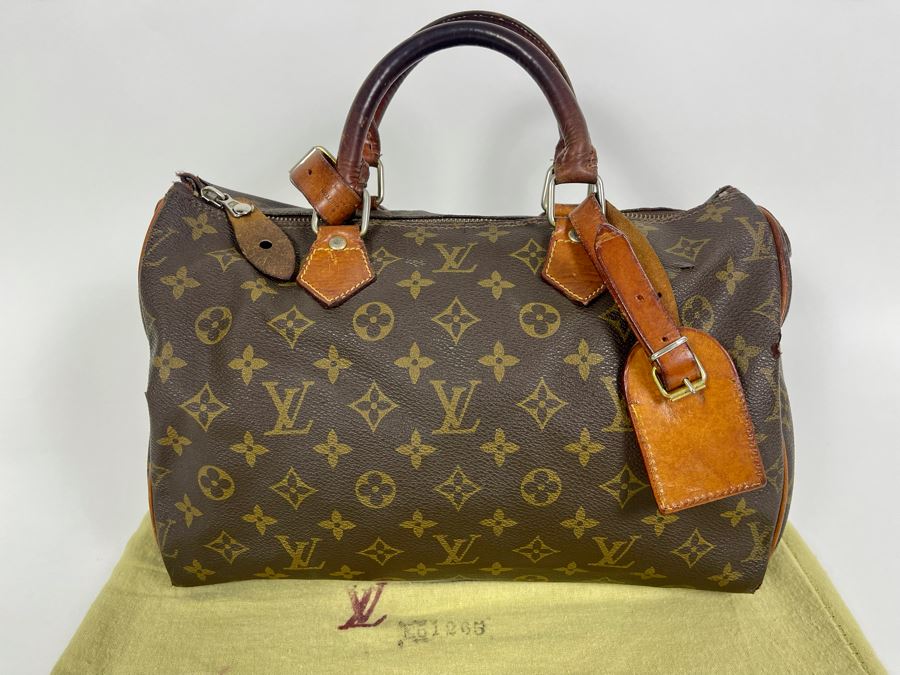 Authentic Vintage Louis Vuitton Handbag - See Photos For Some Damage [Photo 3]