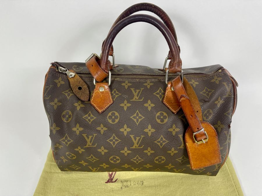 Authentic Vintage Louis Vuitton Handbag - See Photos For Some Damage [Photo 4]