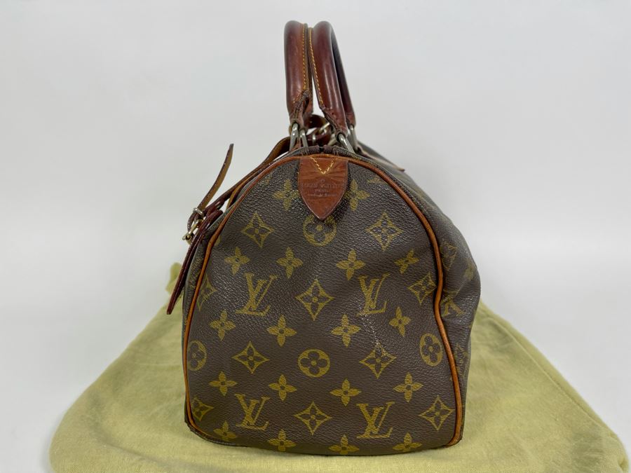 Authentic Vintage Louis Vuitton Handbag - See Photos For Some Damage [Photo 8]