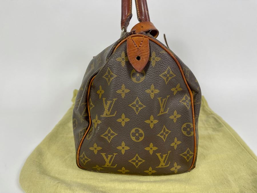 Authentic Vintage Louis Vuitton Handbag - See Photos For Some Damage