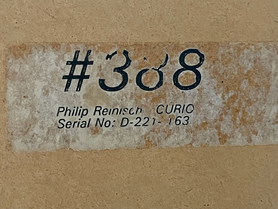 Set Of Three Wooden Display Curio Cabinets By Philip Reinisch [Photo 7]