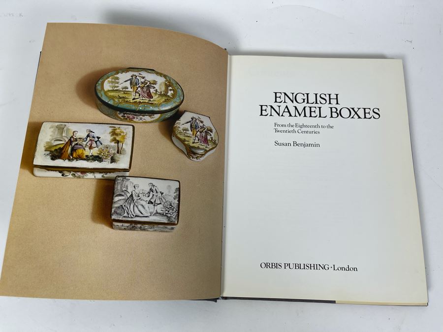 English Enamel Boxes From The Eighteenth To The Twentieth Centuries By Susan Benjamin Book [Photo 4]