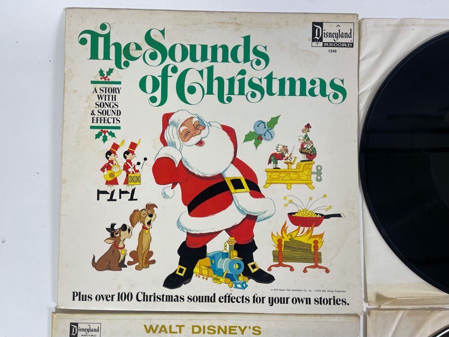 Pair Of Disneyland Vinyl Records [Photo 2]